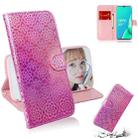 For OPPO A9 2020 / A5 2020 / A11 Solid Color Colorful Magnetic Buckle Horizontal Flip PU Leather Case with Holder & Card Slots & Wallet & Lanyard(Pink) - 1