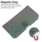 For Samsung Galaxy S21+ 5G Solid Color Colorful Magnetic Buckle Horizontal Flip PU Leather Case with Holder & Card Slots & Wallet & Lanyard(Silver) - 6