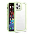 Candy Color Military Industry Airbag Shockproof Protective Case For iPhone 12 / 12 Pro(Green) - 1