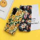 For Samsung Galaxy Note20 Painting Flower PC Phone Protective Case(Little Yellow Flower) - 7