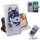 For Nokia 3.4 Coloured Drawing Horizontal Flip Leather Case, with Holder & Card Slots & Wallet(White Wolf) - 1