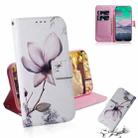For Nokia 3.4 Coloured Drawing Horizontal Flip Leather Case, with Holder & Card Slots & Wallet(Magnolia Flower) - 1