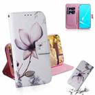 For OPPO A52 / A72 / A92 Coloured Drawing Horizontal Flip Leather Case, with Holder & Card Slots & Wallet(Magnolia Flower) - 1