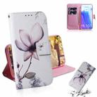 For Xiaomi Mi 10T / 10T Pro 5G Coloured Drawing Horizontal Flip Leather Case, with Holder & Card Slots & Wallet(Magnolia Flower) - 1