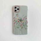 For iPhone 11 Pro Max Painted Pattern Dual-side Laminating TPU Protective Case (Meadow Flower) - 1