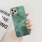 For iPhone 11 Marble Pattern Dual-side Laminating TPU Protective Case (Green) - 1