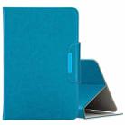 For 7 inch Universal Solid Color Horizontal Flip Leather Case with Card Slots & Holder & Wallet(Light Blue) - 1