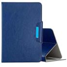 For 8 inch Universal Solid Color Horizontal Flip Leather Case with Card Slots & Holder & Wallet(Navy Blue) - 1