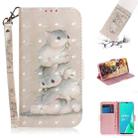 For OPPO A9 2020 3D Colored Drawing Horizontal Flip Leather Case with Holder & Card Slots & Wallet & Lanyard(Squirrels) - 1