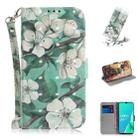For OPPO A11 3D Colored Drawing Horizontal Flip Leather Case with Holder & Card Slots & Wallet & Lanyard(Watercolor Flower) - 1