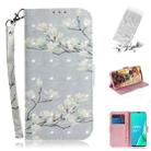 For OPPO A11 3D Colored Drawing Horizontal Flip Leather Case with Holder & Card Slots & Wallet & Lanyard(Magnolia) - 1