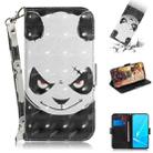 For OPPO A72 3D Colored Drawing Horizontal Flip Leather Case with Holder & Card Slots & Wallet & Lanyard(Angry Bear) - 1