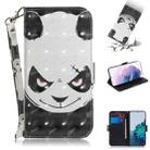 For Samsung Galaxy S21+ 5G 3D Colored Drawing Horizontal Flip Leather Case with Holder & Card Slots & Wallet & Lanyard(Angry Bear) - 1