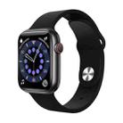 X16 1.75 inch IPS Screen IP67 Waterproof Smart Watch, Support Sleep Monitor / Heart Rate Monitor / Bluetooth Call, Style:Sport Button Strap(Black) - 1