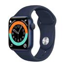 X16 1.75 inch IPS Screen IP67 Waterproof Smart Watch, Support Sleep Monitor / Heart Rate Monitor / Bluetooth Call, Style:Sport Button Strap(Blue) - 1