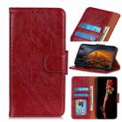 For Arrows NX9 F-52A Nappa Texture Horizontal Flip Leather Case with Holder & Card Slots & Wallet(Red) - 1