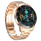 GT3 1.3 inch Full-fit Round Screen Smart Watch, Support Sleep Monitor / Heart Rate Monitor / Temperature Monitoring(Gold) - 1