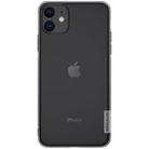 For iPhone 11 NILLKIN Nature TPU Transparent Soft Protective Case(Grey) - 1
