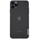 For iPhone 11 Pro Max NILLKIN Nature TPU Transparent Soft Protective Case(Grey) - 1