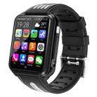 H1 1.54 inch Full-fit Screen Dual Cameras Smart Phone Watch, Support SIM Card / GPS Tracking / Real-time Trajectory / Temperature Monitoring(Black Grey) - 1