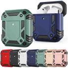 Iron Man Four-corner Shockproof Earphone Protective Cover For AirPods 1 / 2(Blue) - 9