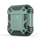 Iron Man Four-corner Shockproof Earphone Protective Cover For AirPods 1 / 2(Green) - 1