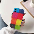 For iPhone 12 mini Color Water-drop Pattern Protective Case - 1