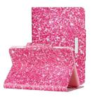 For Amazon Kindle Fire HD 8 (2020) Colored Drawing Pattern Horizontal Flip Leather Case with Holder & Card Slots & Wallet(Pink Sand) - 1