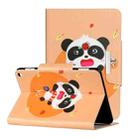 For Amazon Kindle Fire HD 8 (2020) Colored Drawing Pattern Horizontal Flip Leather Case with Holder & Card Slots & Wallet(Ladybug Panda) - 1