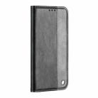 For Samsung Galaxy A42 5G Business Solid Color Stitching Horizontal Flip Leather Case with Holder & Card Slots(Grey) - 2