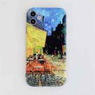 IMD Workmanship TPU Oil Painting Protective Case For iPhone 11 Pro(Outdoor Cafe at Night) - 2