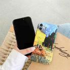 IMD Workmanship TPU Oil Painting Protective Case For iPhone 11 Pro(Outdoor Cafe at Night) - 5