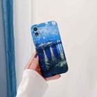IMD Workmanship TPU Oil Painting Protective Case For iPhone 12(Rhone River) - 1