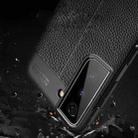 For Samsung Galaxy S21+ 5G Litchi Texture TPU Shockproof Case(Black) - 4