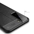 For Samsung Galaxy S21+ 5G Litchi Texture TPU Shockproof Case(Black) - 5
