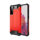For Samsung Galaxy S21 5G Magic Armor TPU + PC Combination Case(Red) - 1
