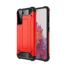 For Samsung Galaxy S21+ 5G Magic Armor TPU + PC Combination Case(Red) - 1