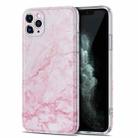 TPU Glossy Marble Pattern IMD Protective Case For iPhone 11 Pro(Light Pink) - 1