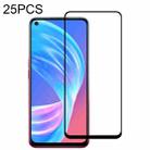 For OPPO A53 5G / A11s 25 PCS Full Glue Full Screen Tempered Glass Film - 1