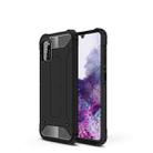 For Samsung Galaxy A02s Magic Armor TPU + PC Combination Case(Black) - 1