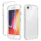 Shockproof  High Transparency Two-color Gradual Change PC+TPU Candy Colors Protective Case For iPhone 6 / 6s(Transparent) - 1