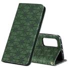 For Xiaomi Mi 10T Pro 5G / Mi 10T 5G / Redmi K30s Lucky Flowers Embossing Pattern Magnetic Horizontal Flip Leather Case with Holder & Card Slots(Dark Green) - 1