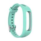 For Huawei Honor Band 4 Running Version / Band 3e Universal Silicone  Watch Band(Mint Green) - 1