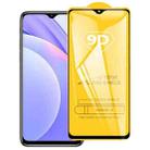 For Xiaomi Redmi Note 9 4G 9D Full Glue Full Screen Tempered Glass Film - 1