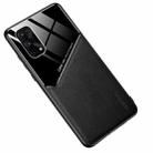 For OPPO Realme 7 Pro All-inclusive Leather + Organic Glass Protective Case with Metal Iron Sheet(Black) - 2