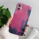 For iPhone 12 Figura Series TPU Protective Case(Berry Color) - 1