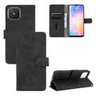 For Huawei nova 8 SE Solid Color Skin Feel Magnetic Buckle Horizontal Flip Calf Texture PU Leather Case with Holder & Card Slots & Wallet(Black) - 1