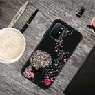 For OnePlus 8T Oil Embossed Coloured Drawing Pattern Shockproof  TPU Protective Case(Corolla Girl) - 1