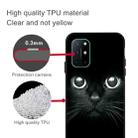 For OnePlus 8T Oil Embossed Coloured Drawing Pattern Shockproof  TPU Protective Case(Whiskers) - 4