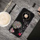 For Huawei Mate 40 Oil Embossed Coloured Drawing Pattern Shockproof  TPU Protective Case(Corolla Girl) - 1